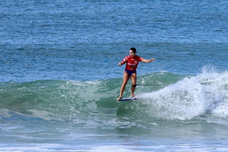 Chloe Calmon faz a melhor apresentação do Longboard nos Jogos Pan-Americanos de Surf