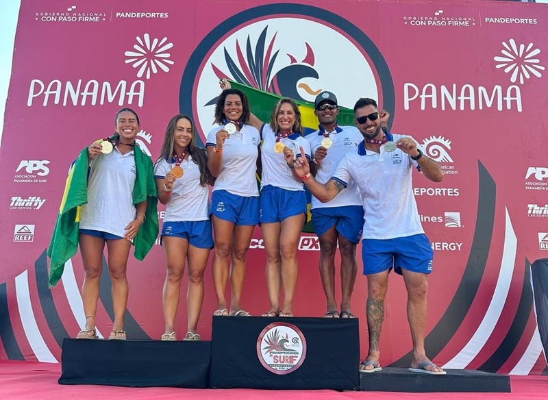 Surf Brasil com força máxima na busca do tetra nos Jogos Pan-Americanos de Surf