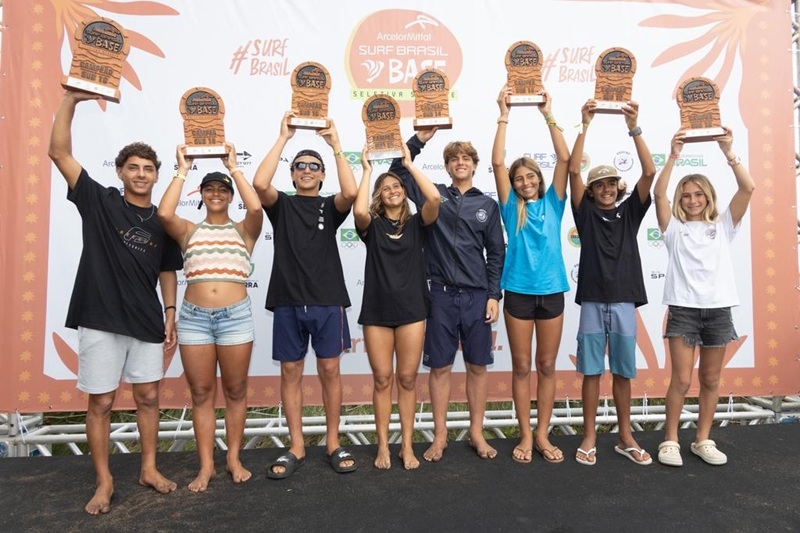 Capixabas e paulistas festejam vitórias na ArcelorMittal Surf Brasil Base Sudeste em Serra