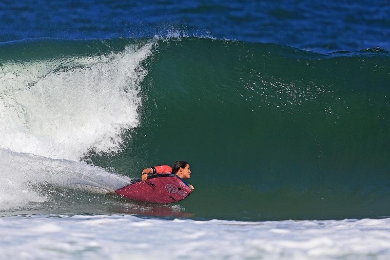 Luna Hardman garante mais um pódio no Brasileiro de Bodyboarding, no Paraná