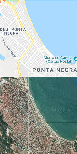 praia Ponta Negra - Natal - Rio Grande do Norte - Brasil - Previsão de  Ondas e Vento - Surfguru